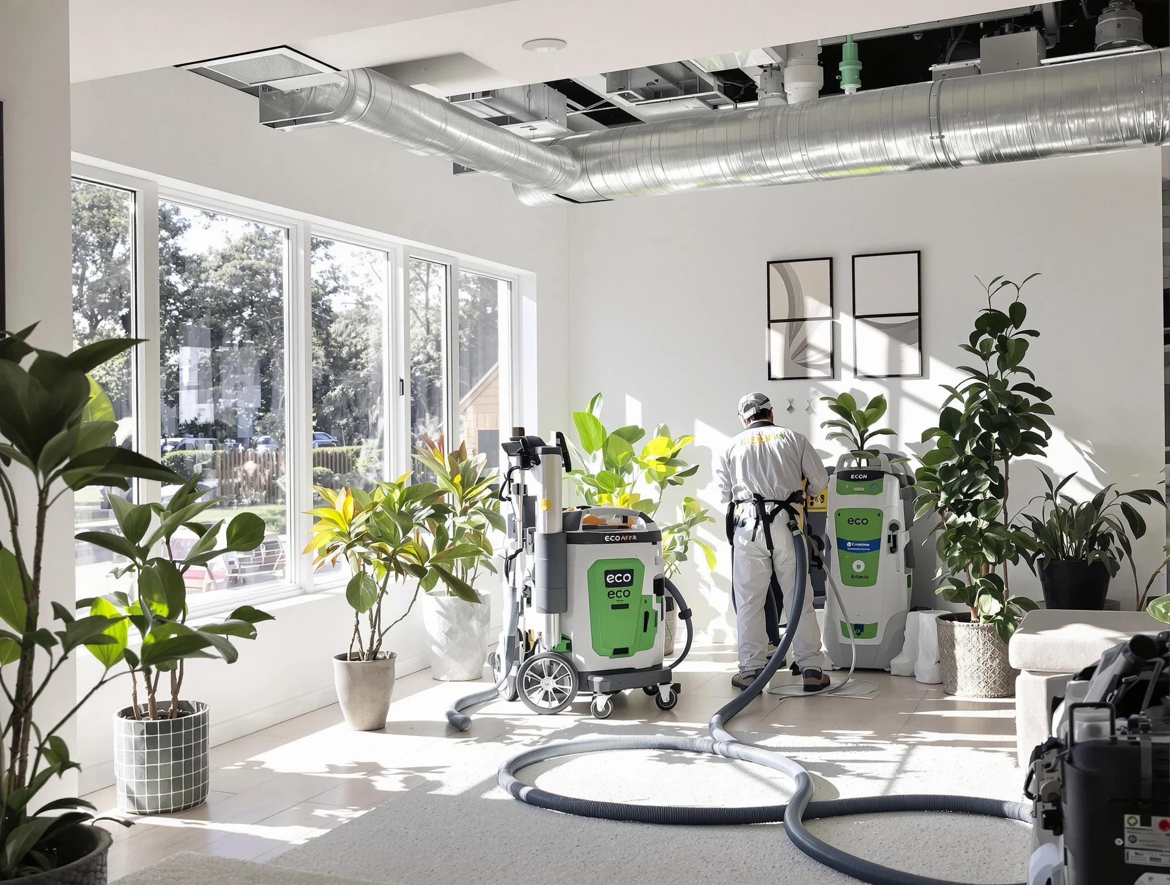 Environmentally-friendly duct cleaning by Fontana Air Duct Cleaning in Fontana