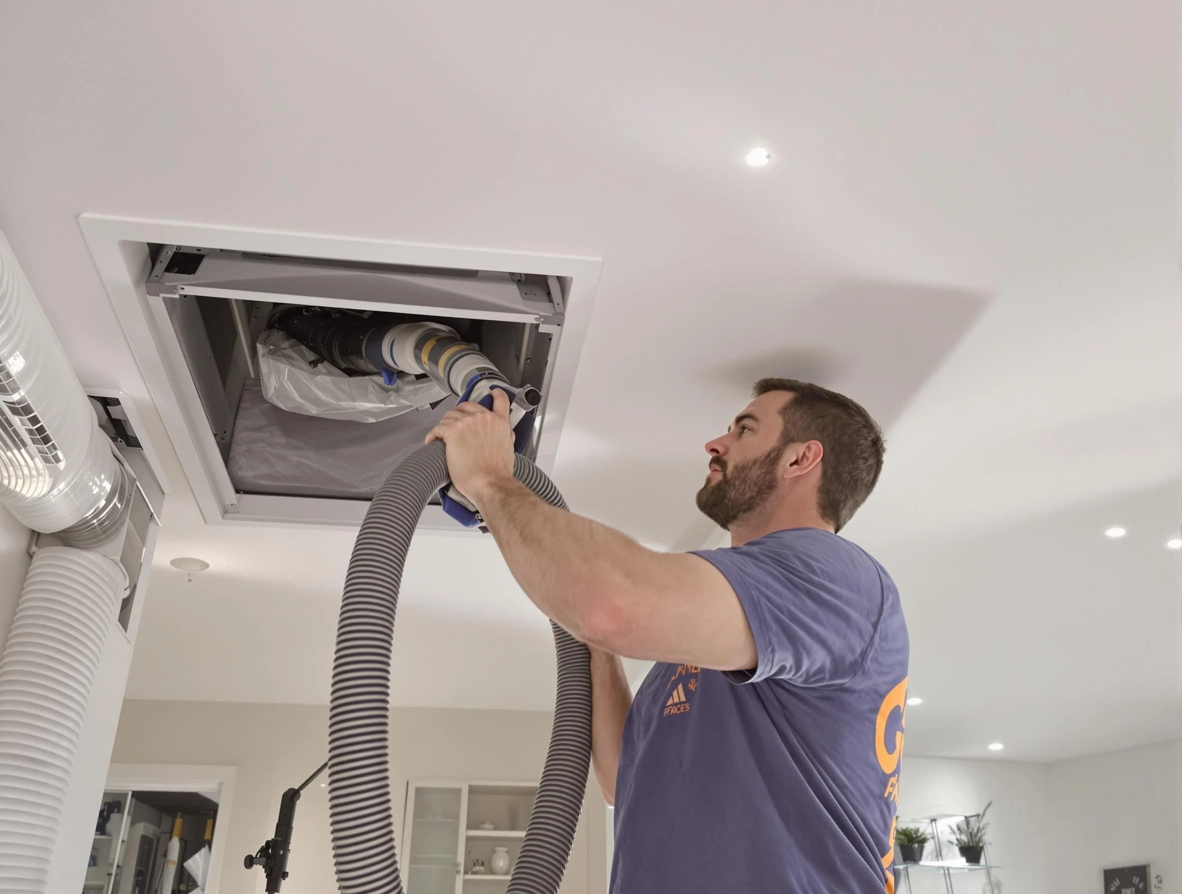 Precision indoor duct cleaning by Fontana Air Duct Cleaning in Fontana