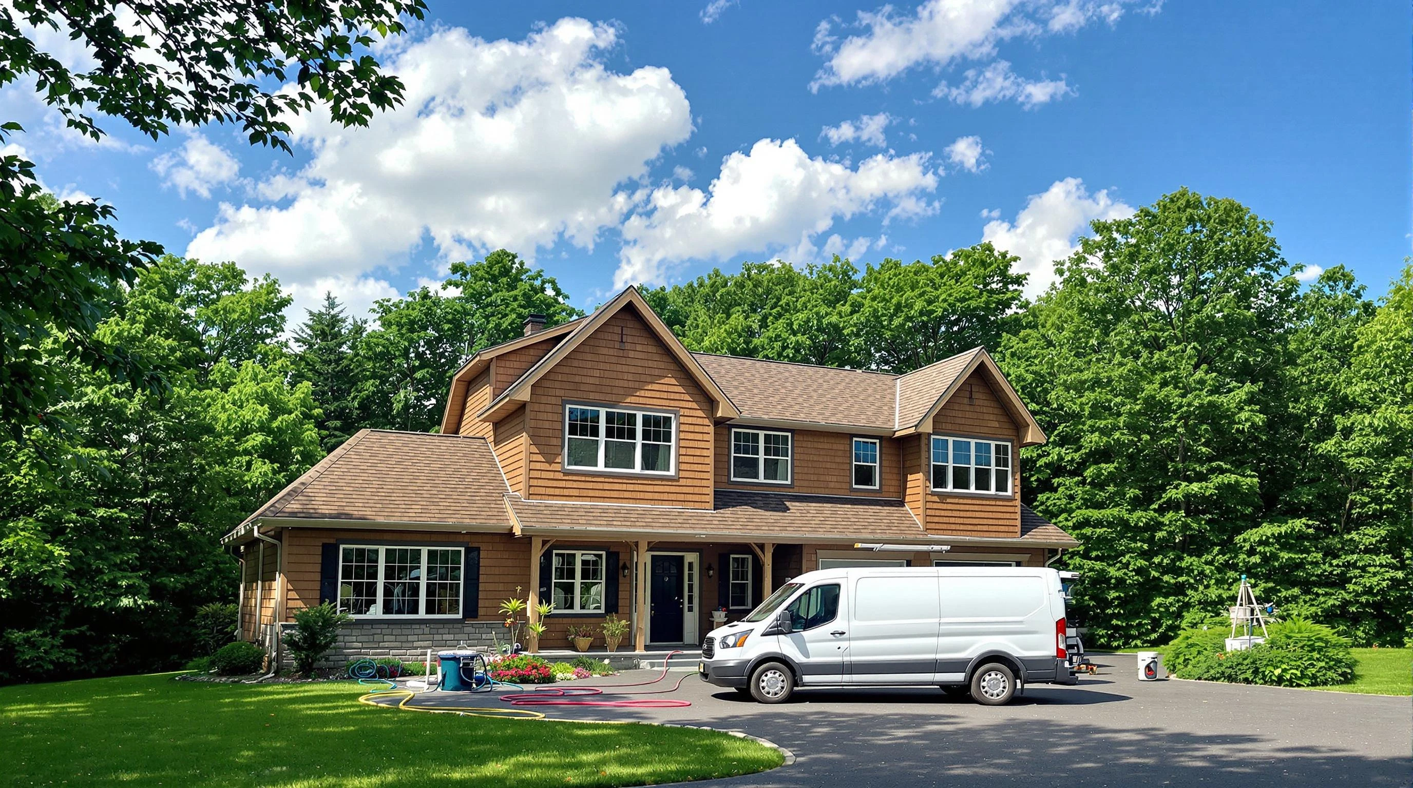 Fontana Air Duct Cleaning air duct cleaning crew working in Bloomington, CA