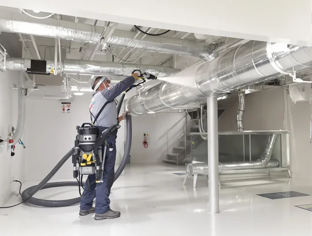 Professional central duct cleaning by Fontana Air Duct Cleaning in Fontana